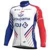 Maillot vélo 2018 FDJ Manches Longues N001